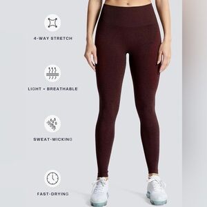 Aoxjox Workout Seamless Contoured Leggings (S)
